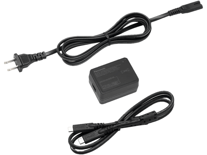 PANASONIC DMW-AC11E USB-C Ladegerät, Schwarz