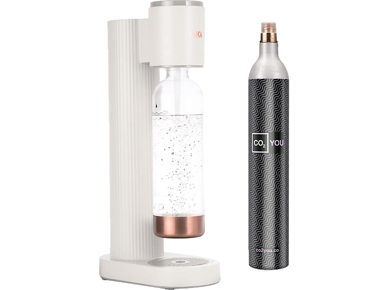 LAICA HI8200W Szódagép+patron+1L palack