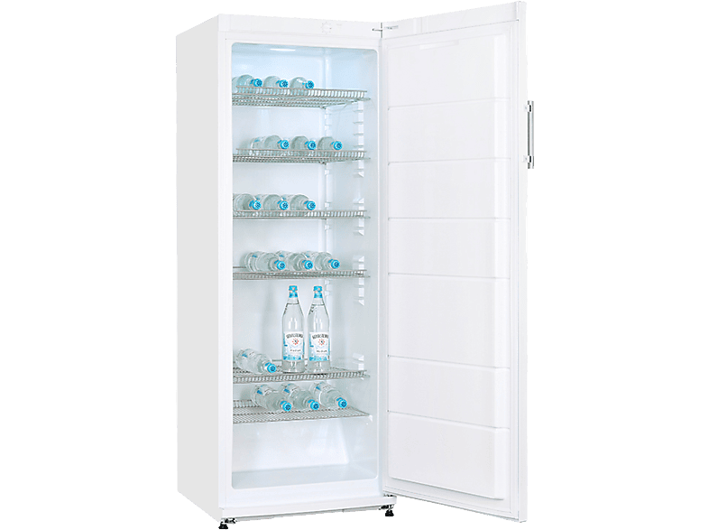 Exquisit GKS31-V-H-280E Kühlschrank (E, 1630 mm hoch, Weiß, 296 l)