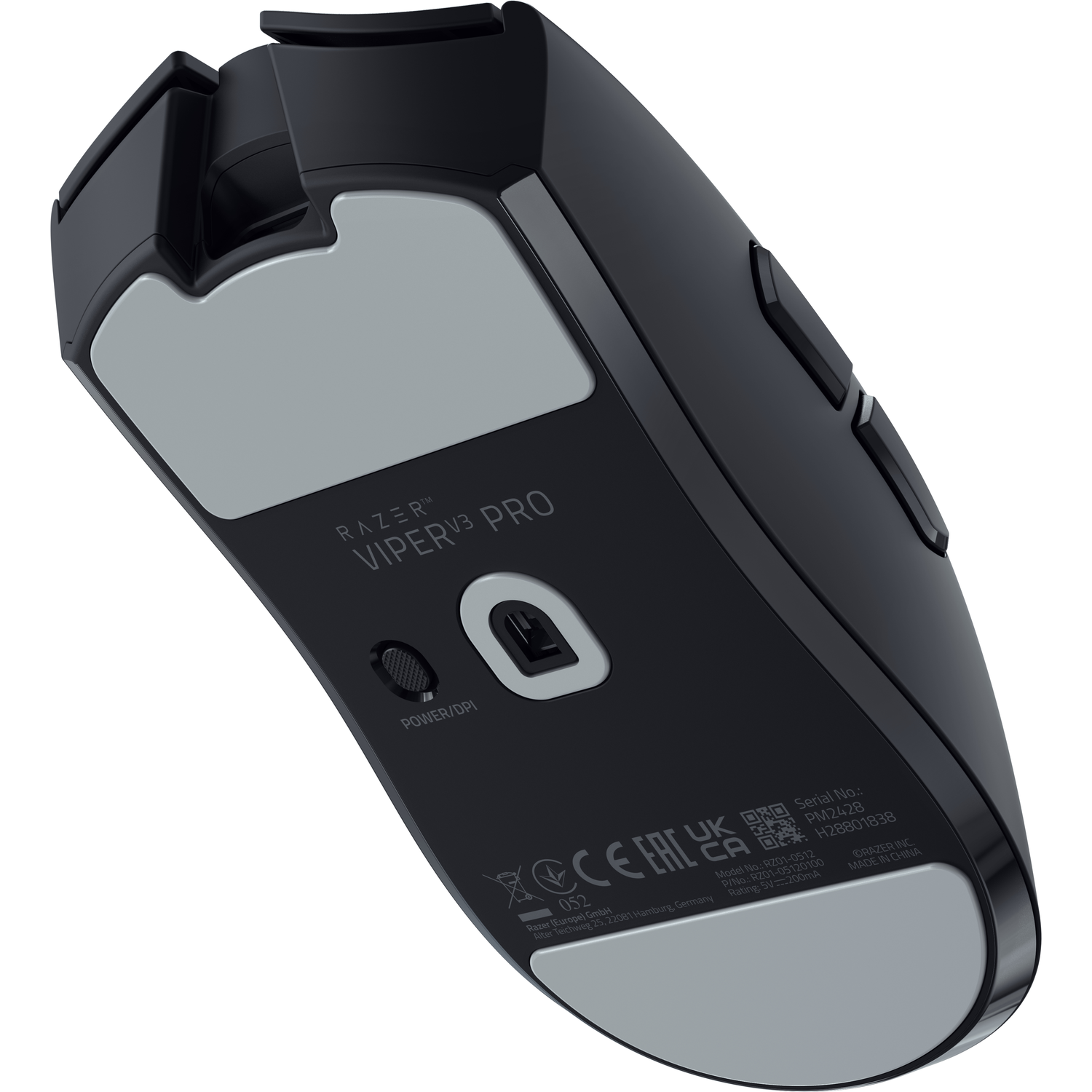 Razer DeathAdder V2 Pro - Draadloze gamingmuis met ergonomisch comfort (HyperSpeedWireless, 2e generatie optische schakelaars, optische 20K-sensor, Speedflex-kabel, 88 g) Genshin Impact