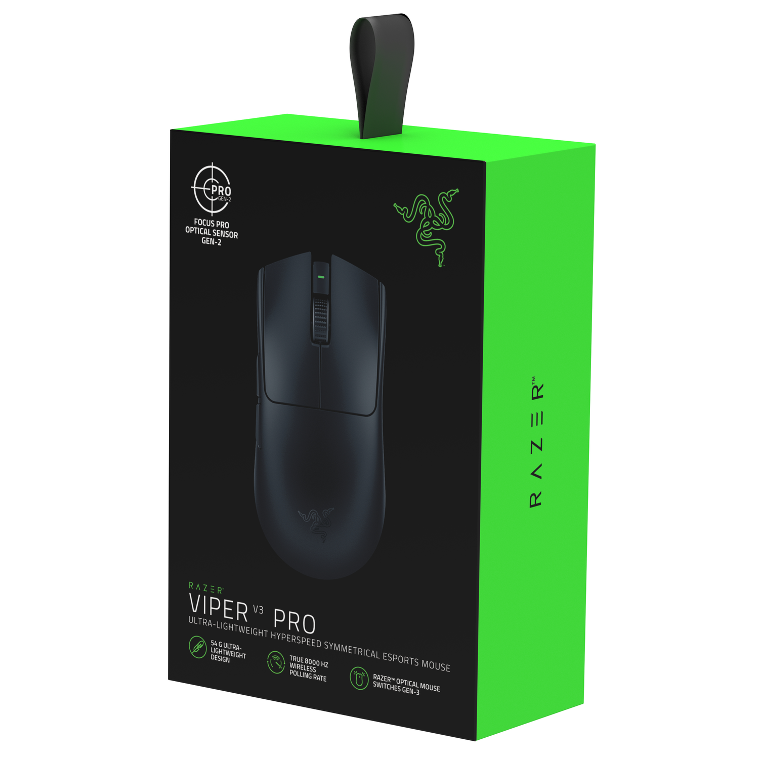 RAZER Viper V3 Pro Draadloze Gamingmuis Zwart | MediaMarkt