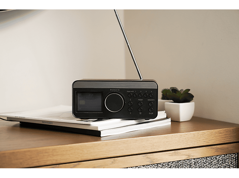 Radio-réveil Peaq PCR 540 DAB+ avec chargeur sans fil