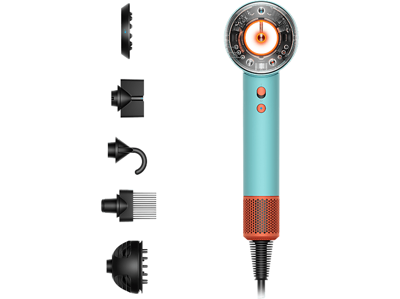 Dyson Supersonic Nural™, Accesorios inteligentes, 4 Niveles temp precisos, Pátina cerámica/Topacio
