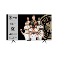 TCL TCL 50C655 (50 Zoll 4K QLED TV mit Google TV und  Game Master 3.0, 144Hz Motion Clarity Pro, Sprachassistent)