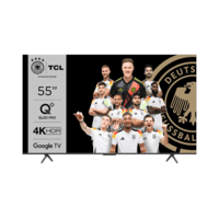 TCL TCL 55C655 (55 Zoll 4K QLED TV mit Google TV und  Game Master 3.0, 144Hz Motion Clarity Pro, Sprachassistent)