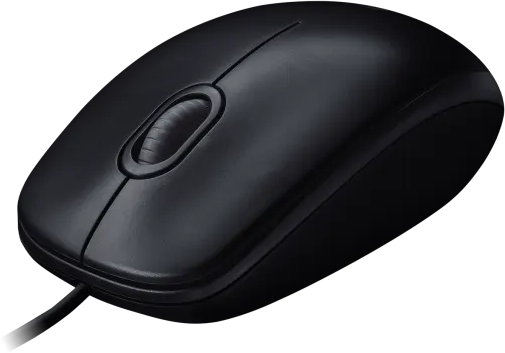 LOGITECH M100 vezetékes optikai egér, USB, fekete (910-006652)