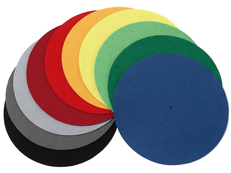 Pro-Ject Felt-Mat Standard 300mm, Orange; Filzmatte