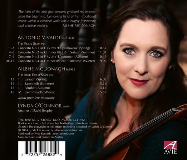 Lynda Oconnor Anamus - The Irish Seasons  - (CD)