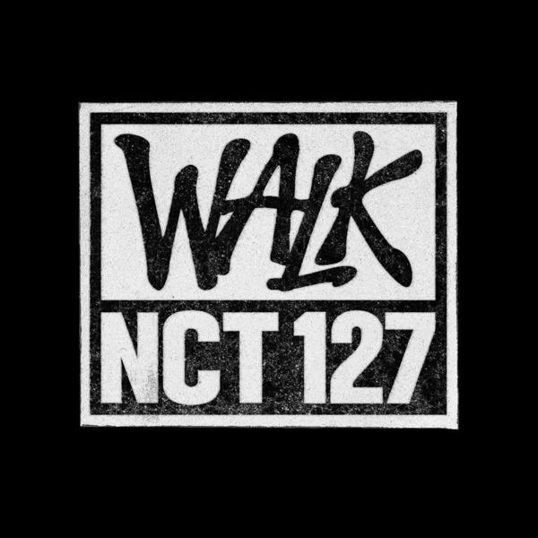 Schwarz-weißes quadratisches Logo mit dem Text 'WAK' oben und 'NCT 127' unten.