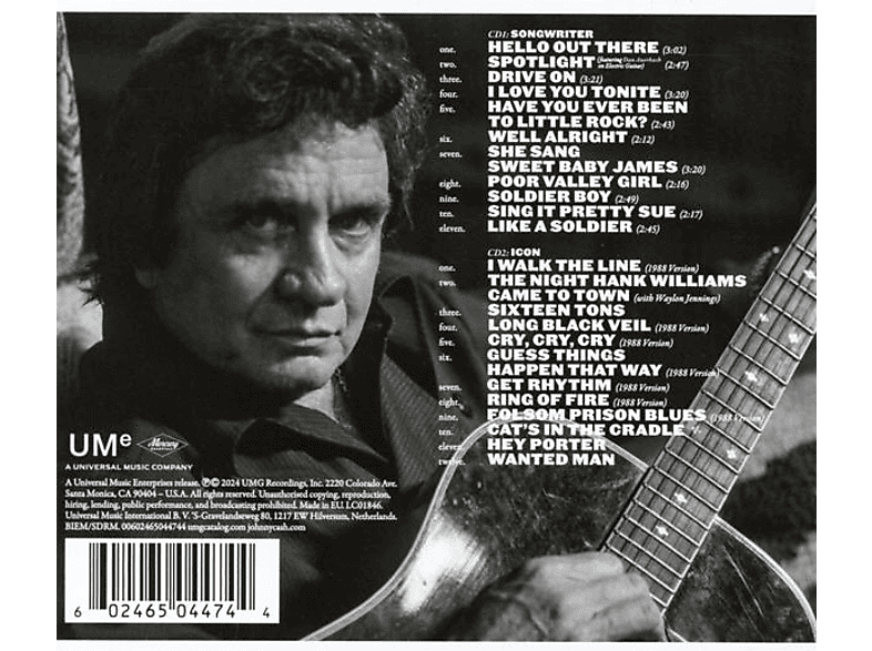 Thumbnail - Johnny Cash - Songwriter (Ltd. Deluxe 2CD) (CD)