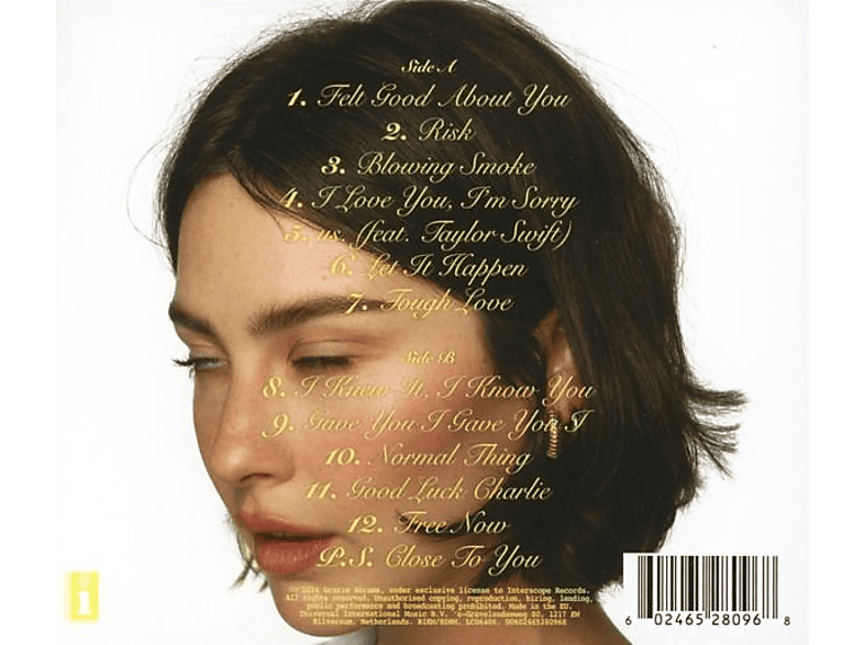 Thumbnail - Gracie Abrams - The Secret Of Us (CD)