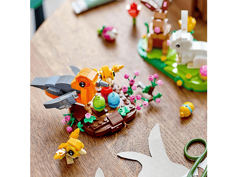 Thumbnail - LEGO Iconic 40639 Vogelnest Bausatz, Mehrfarbig