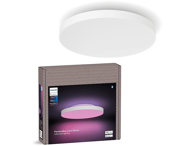 Thumbnail - PHILIPS Hue White & Col. Amb. Datura Smarter Deckenspot Kalt-Warmweiß und Farbe