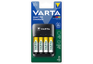 VARTA Quattro akkutöltő BL1 + 4x AA Value 2100 mAh akkumulátor (57652)