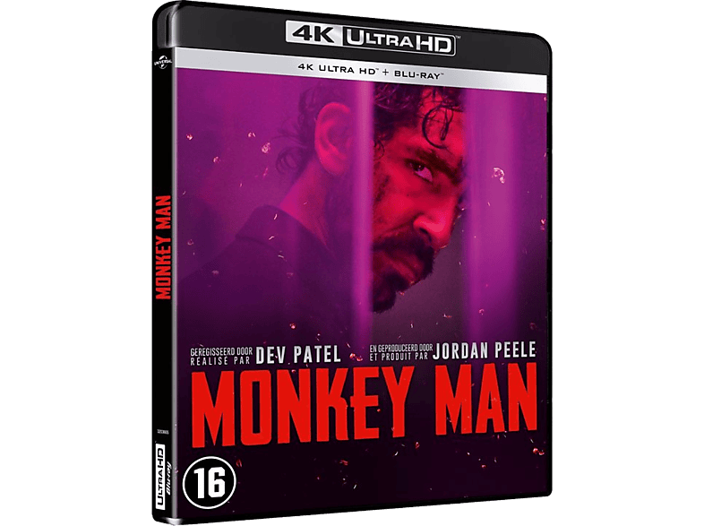 Monkey Man (4K Ultra HD Blu-ray)