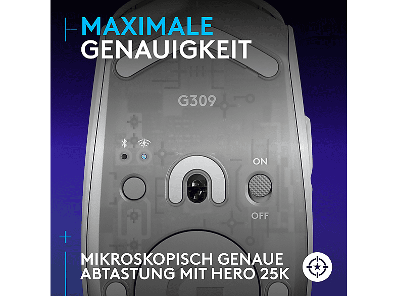 Thumbnail - LOGITECH G309 LIGHTSPEED kabellose Gaming-Maus, White