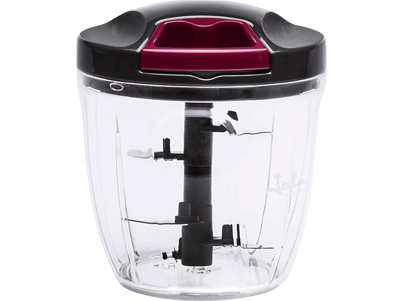 Picadora- Jata HMAQ4506, 0.9l, Apto Lavavajillas, Manual, Negro