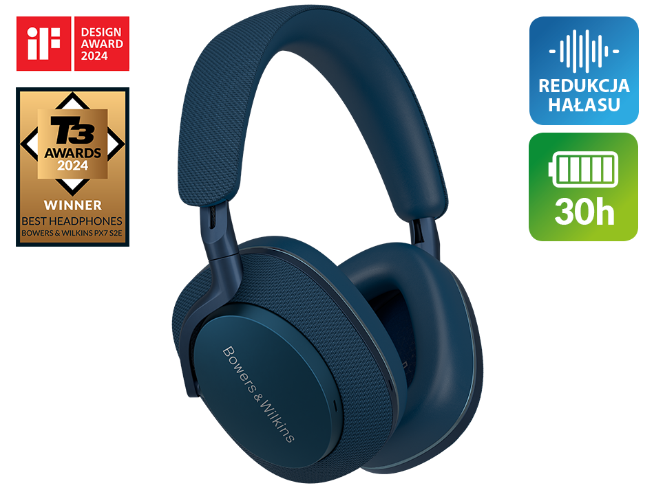 Słuchawki bezprzewodowe BOWERS & WILKINS Px7 S2e Niebieski