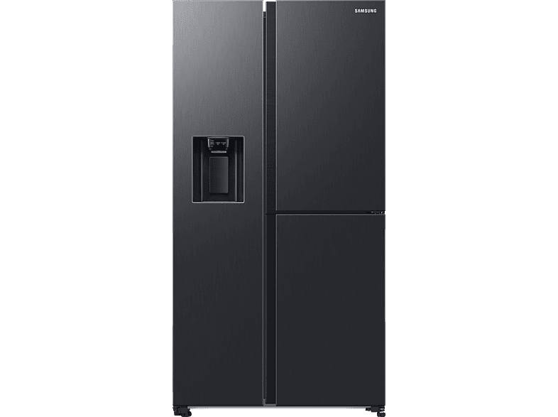 SAMSUNG RH68DG853DB1EG Side-by-Side (627 l, D, 1780 mm hoch, Premium Black Steel)