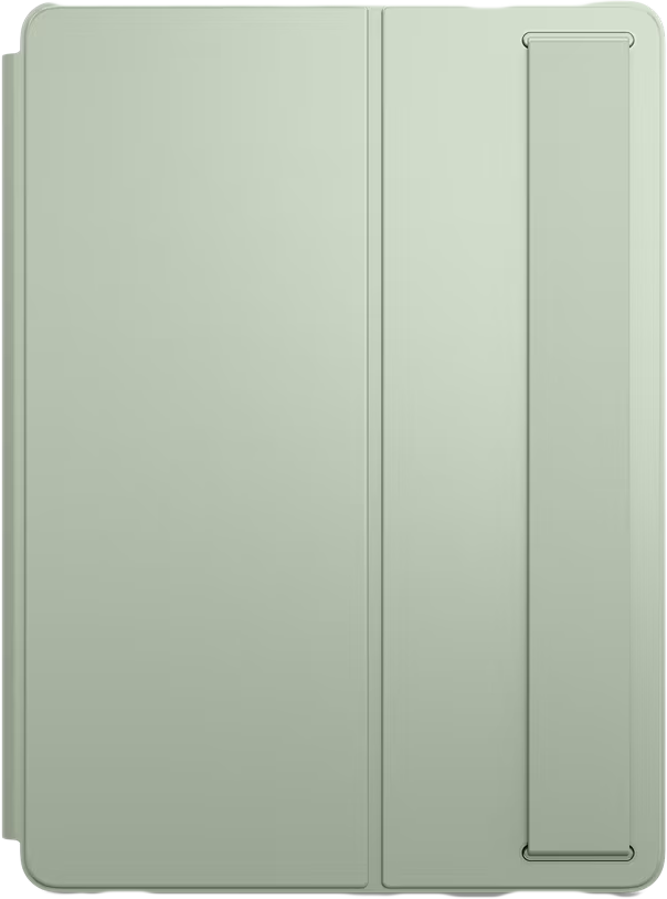 Világoszöld tablettafedél mágneses zárral.