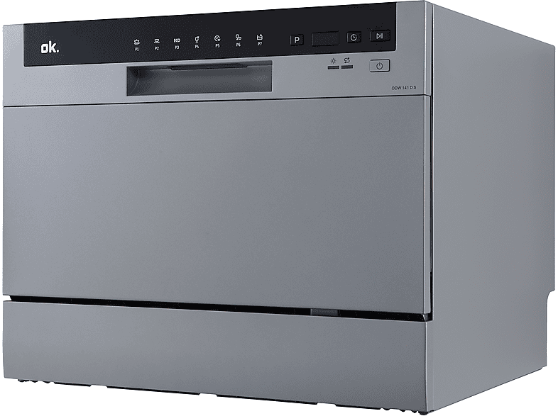 OK. ODW 141 D S Tischgeschirrspüler (Standgerät, 550 mm breit, 47 dB (A), D)