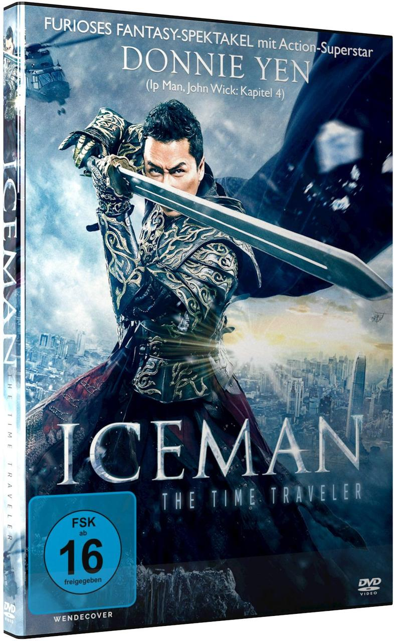DVD-Cover von 'Iceman: The Time Traveler', Donnie Yen.