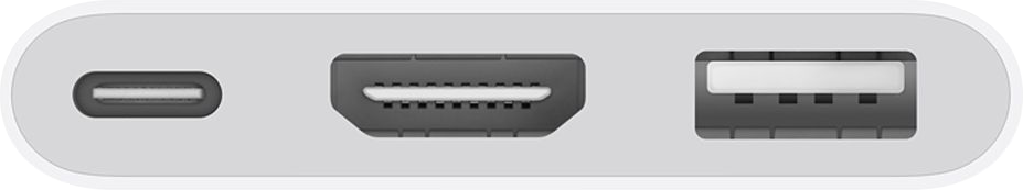 APPLE USB‑C Digital AV Multiport Adapter, Weiss | MediaMarkt