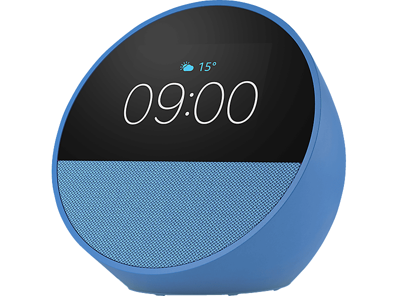 AMAZON Echo Spot (2024) Smarter Wecker, Blue Smarter Wecker in Blue