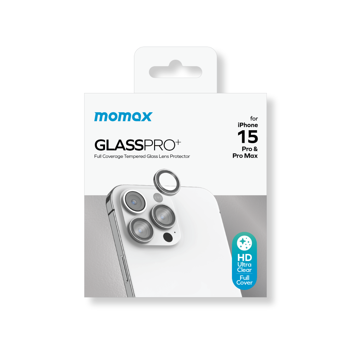 MOMAX MXAP23XLTGS iPhone 15 Pro Max Bundle Set (Kılıf+Ekran+Lens