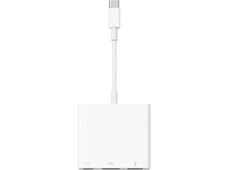 APPLE USB‑C Digital AV Multiport Adapter, Weiß | MediaMarkt