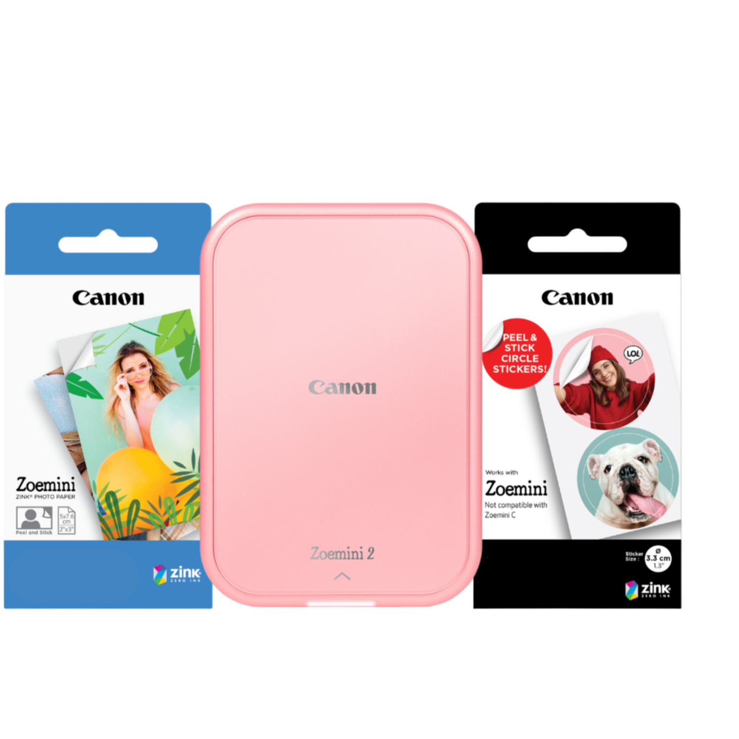 CANON Zoemini 2 Premium Kit Roze