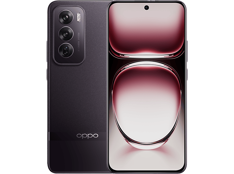 Oppo Smartphone Reno 12 - 256gb 5g Black Brown