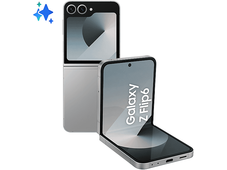 SAMSUNG Galaxy Z Flip6 512GB, 512 GB, Silver Shadow