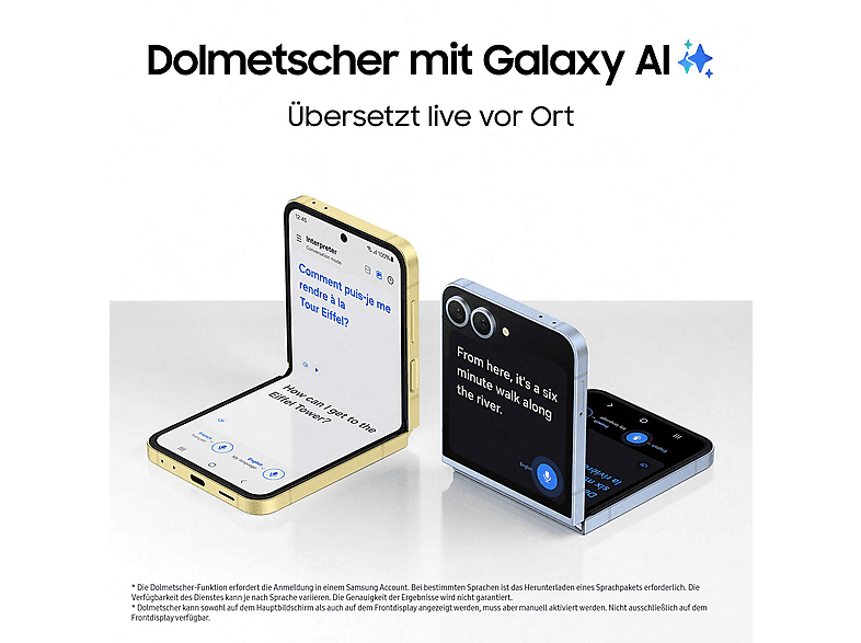 Thumbnail - SAMSUNG Galaxy Z Flip6 5G 512 GB Mint Dual SIM