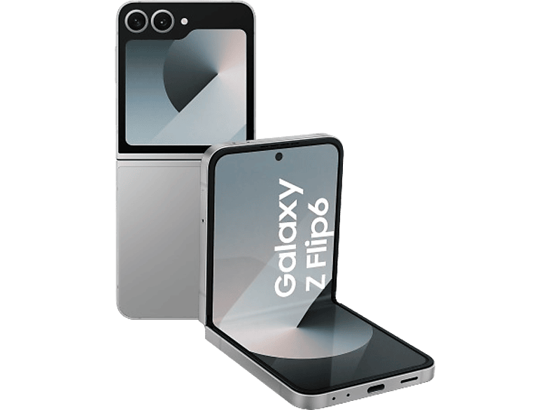 Samsung Galaxy Z Flip6 5G, 256GB, 12GB RAM, Gris, 6.7 FHD+, Plegable, Qualcomm Snapdragon, 4000 mAh