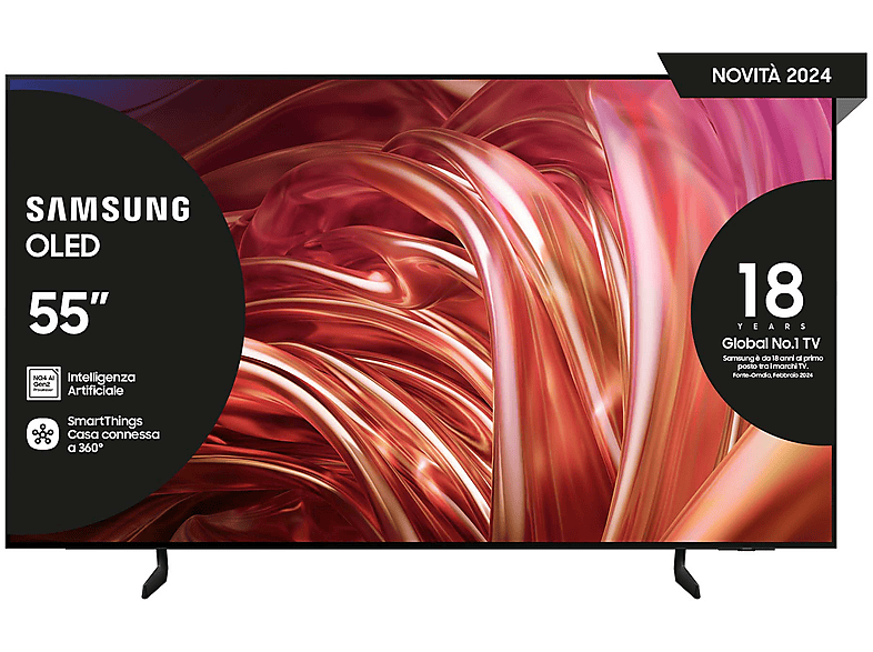 SAMSUNG QE55S85DAEXZT TV OLED, 55 ”, OLED 4K