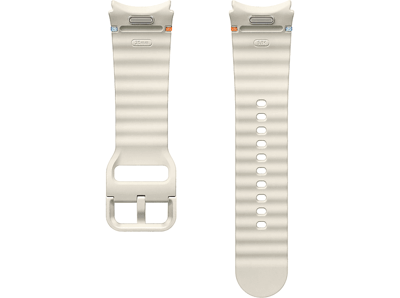 SAMSUNG Sport Band (S/M) Galaxy Watch 7/6/5, Ersatz Armband, Cream