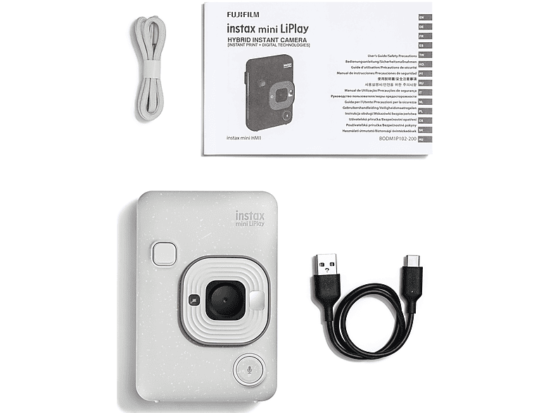 Aparat natychmiastowy FUJIFILM Instax mini LiPlay Biały – zdjęcie 2