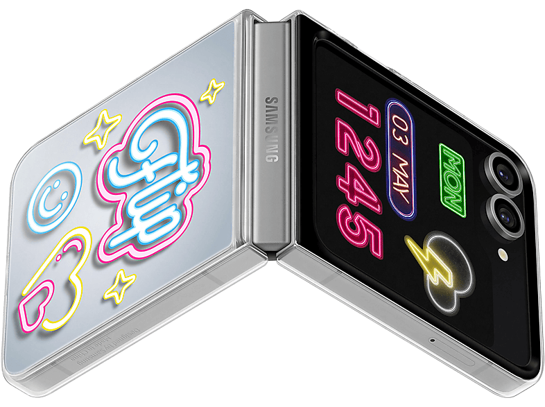 SAMSUNG Flipsuit Case, Backcover, Samsung, Galaxy Z Flip6, Flip7FE, Transparency