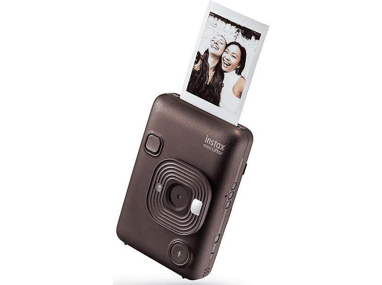 Aparat FUJIFILM Instax mini LiPlay Brązowy – zdjęcie 2
