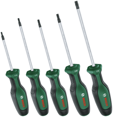BOSCH Csavarhúzó készlet Torx 5 részes (1600A02BX6)