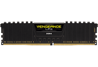 CORSAIR CMK8GX4M1E3200C16 8GB DDR4 3200MHz CL16 Vengeance LPX Soğutuculu DIMM PC Ram Bellek Siyah Outlet 1211758