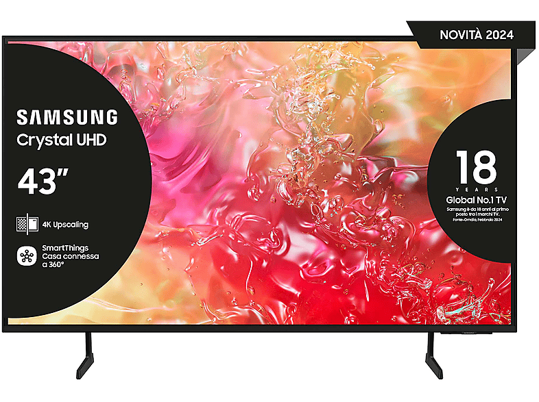 SAMSUNG UE43DU7170UXZT TV LED, 43 ”, UHD 4K