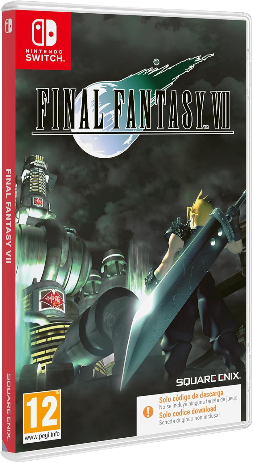 Nintendo Switch Final Fantasy VII (Código en la caja)