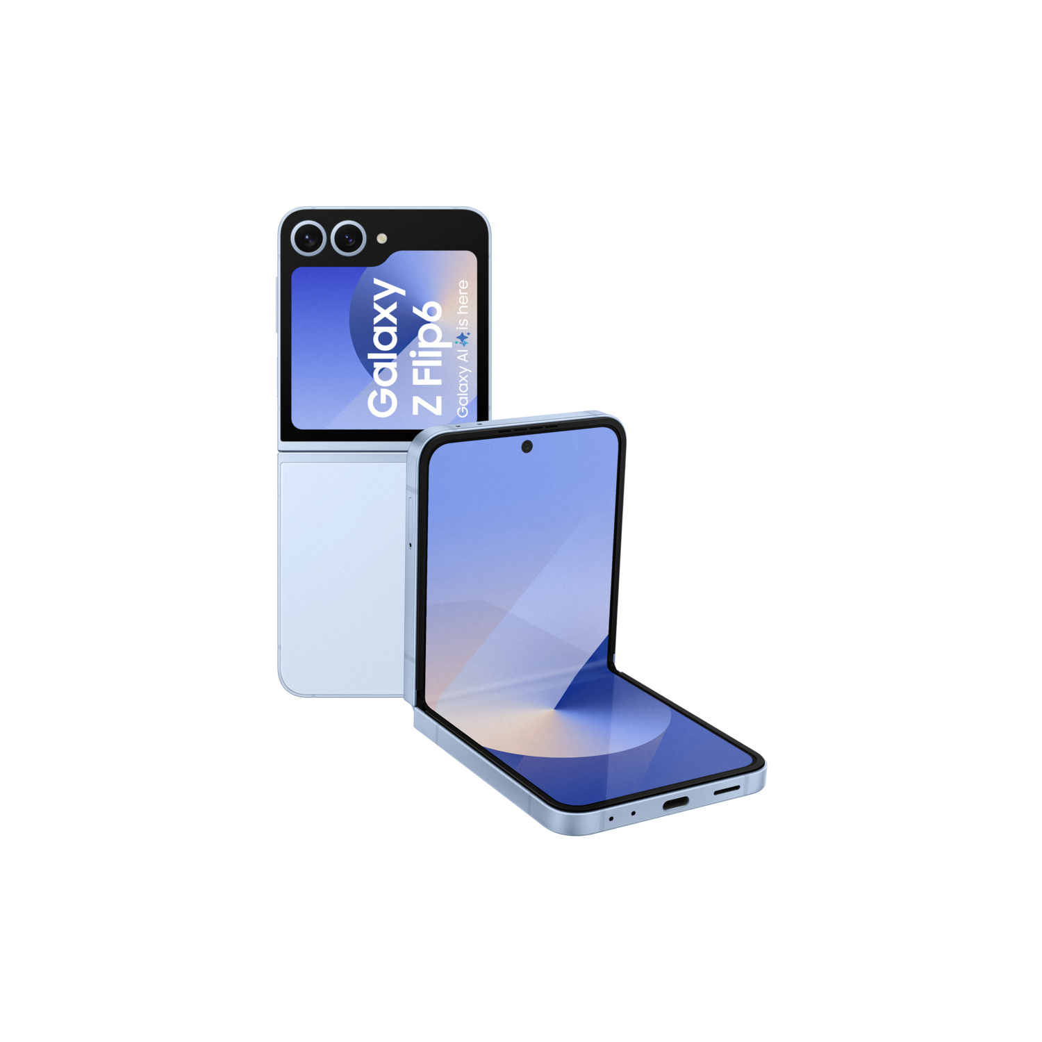 SAMSUNG Galaxy Z Flip6 | Buitenlands Model | 256 GB Zilver 5G