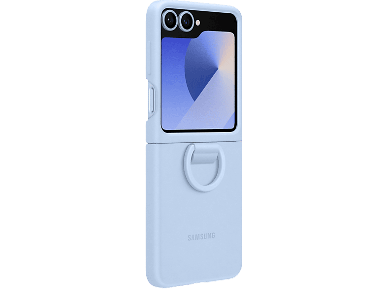 Samsung Coque en Silicone avec Anneau pour Galaxy Z Flip6