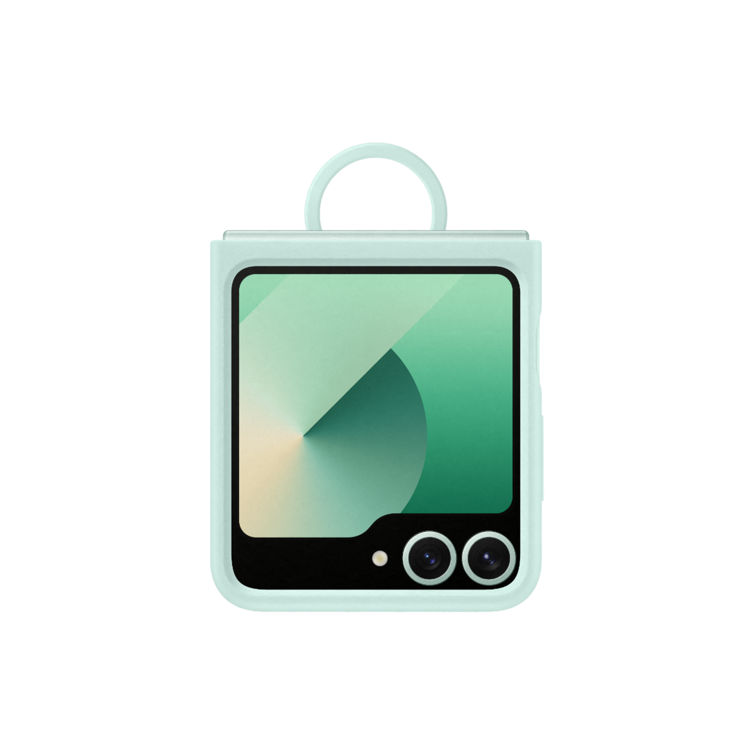 Samsung Silicone Case Telefoonhoesje Voor Galaxy Z Flip6 Groen