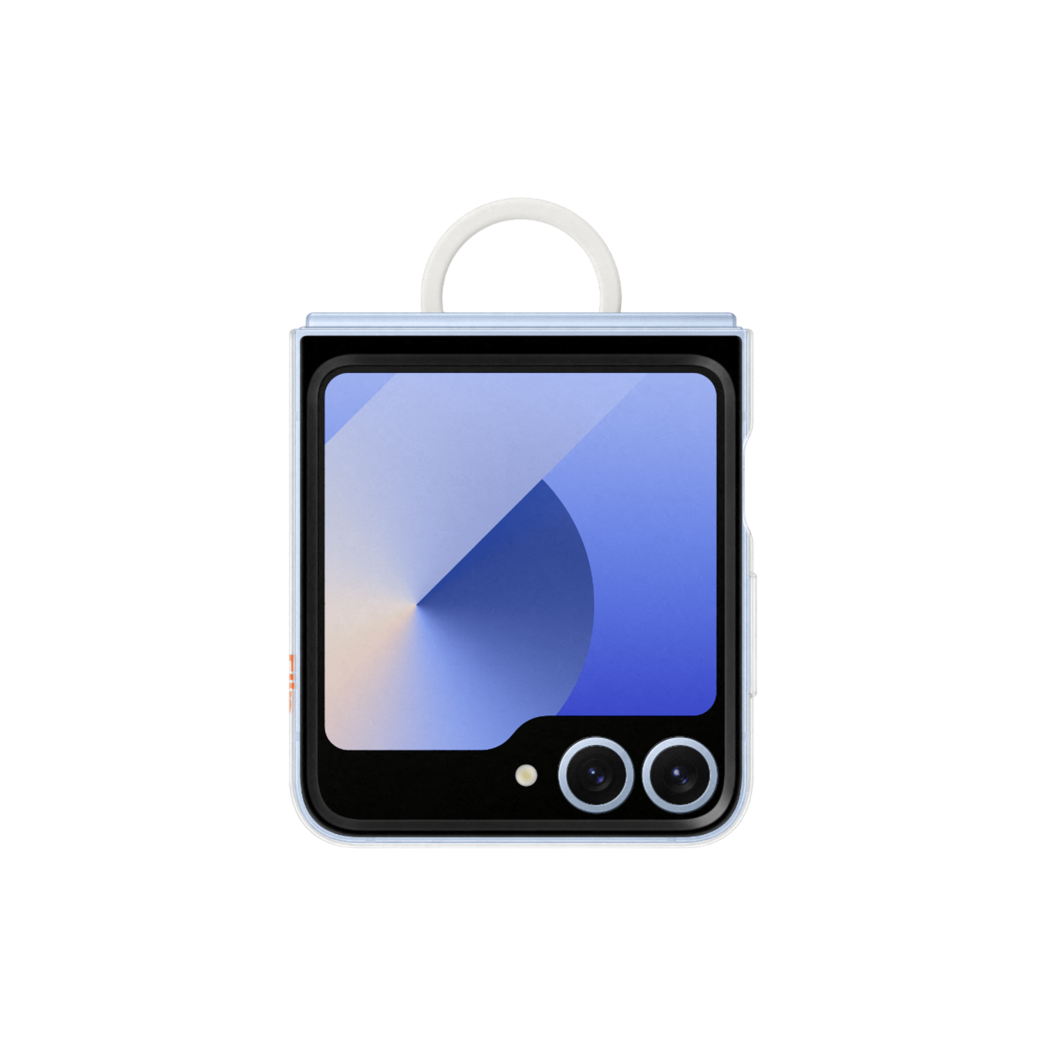 Samsung Clear Case Telefoonhoesje Voor Galaxy Z Flip6 Transparant