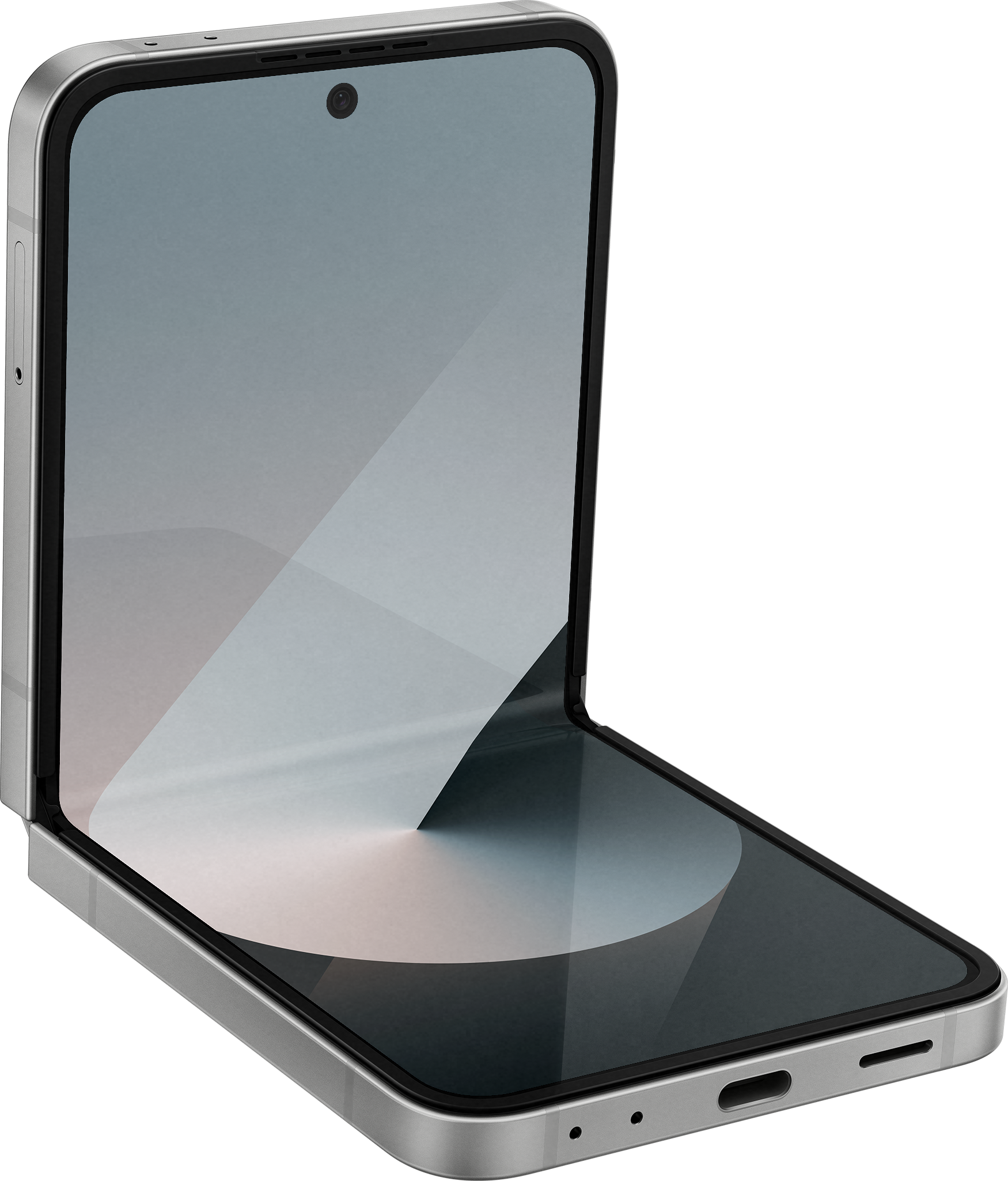 SAMSUNG Galaxy Z Flip6 256 GB Silver Shadow Dual SIM | MediaMarkt