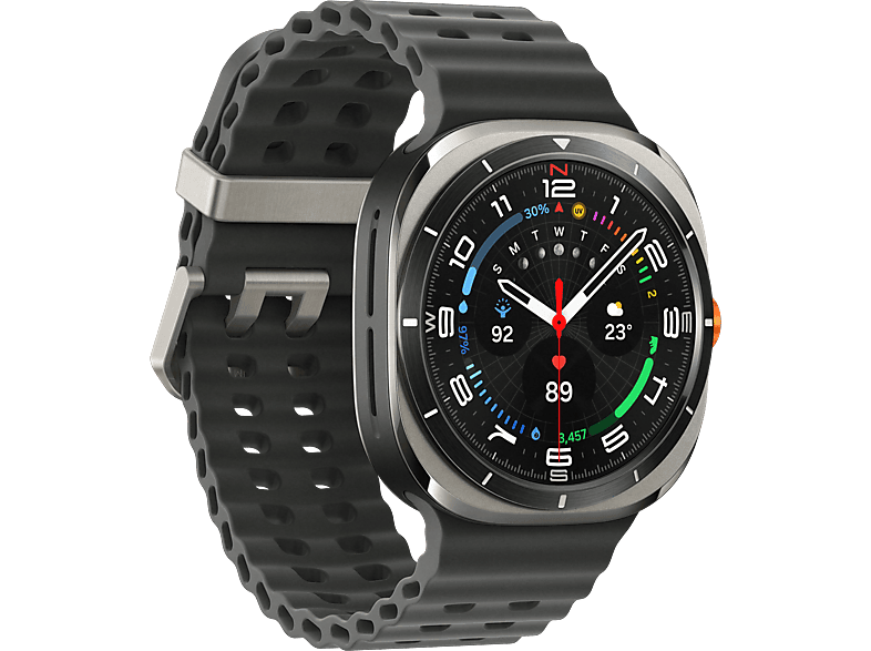 SAMSUNG Galaxy Watch Ultra (LTE) Smartwatch Titan, Titanium Silver ...